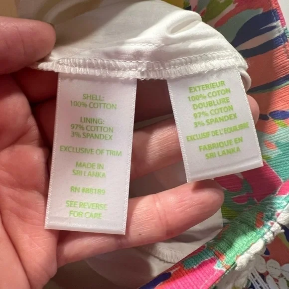 Lilly Pulitzer Casa Banana Rhea Skort Size 00 - Picture 12 of 13